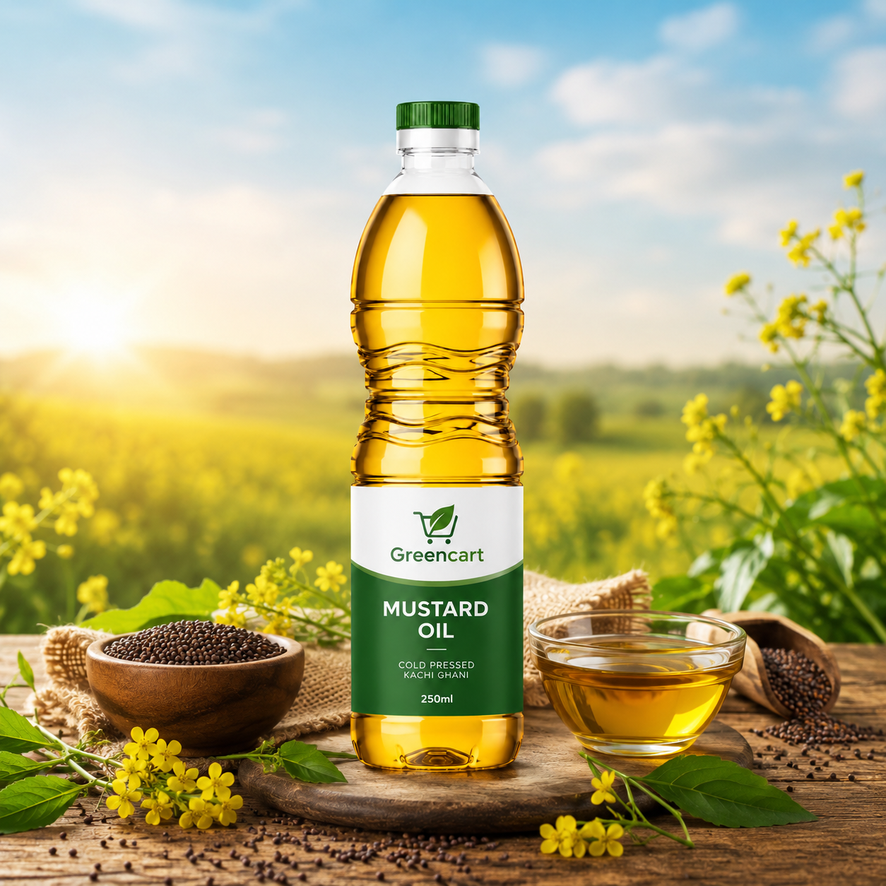Greencart Pure Mustard Oil